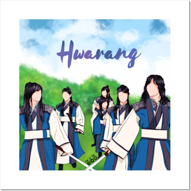 Hwarang: The Poet Warrior Youth Wall Art by ayshatazin